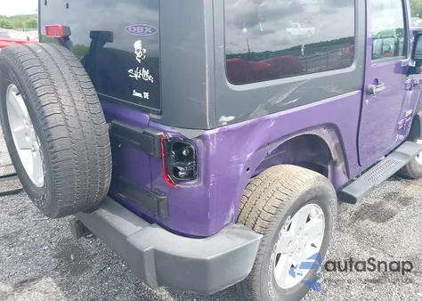 2017 Jeep Wrangler Sport 4X4 from USA, damaged, VIN 1C4AJWAG1HL633794